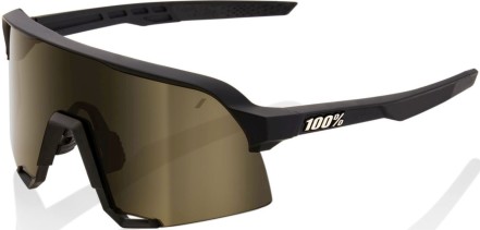 Sluneční brýle 100% S3 - Soft Tact Black / Soft Gold Lens