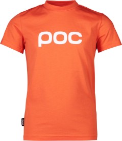 Dětské cyklistické triko POC POC Tee Jr - Zink Orange