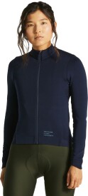 Dámský zimní cyklistický dres Specialized Women's Prime Powergrid Jersey LS - dark navy