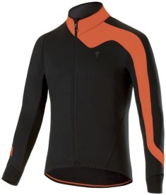 Cyklistická bunda Specialized Element Rbx Comp Jacket - black/neon orange