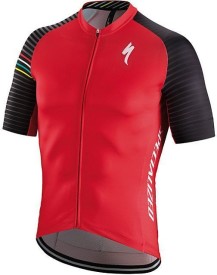 Cyklistický dres Specialized SL Expert Jersey SS - jersey red/white aspect