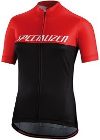 Dámský cyklistický dres Specialized Rbx Comp Logo Team Jersey SS Wmn - black/red