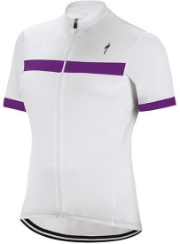 Dámský cyklistický dres Specialized Rbx Sport Jersey SS Wmn - white/purple