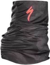 Multifunkční šátek Specialized Tubular Headwear Camo - charcoal grey/rocket red