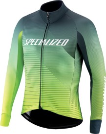 Cyklistická bunda Specialized Element RBX Comp Logo Team Jacket - forrest green/hyper green