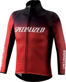 Dětská cyklistická bunda Specialized Element RBX Comp Logo Team Youth Jacket - black/true red