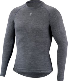 Funkční triko Specialized Merino LS Baselayer - grey