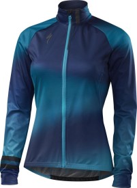Dámská cyklistická bunda Specialized Element 1.0 Jacket Wmn - turquoise