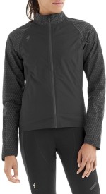 Dámská cyklistická bunda Specialized Deflect Reflect H2O Jacket Wmn - black reflective