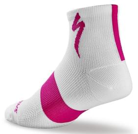 Dámské sportovní ponožky Specialized SL MID - white