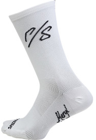 Ponožky Specialized Road Tall Sock - Sagan Collection - White Overexposed
