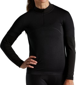 Dámský zimní cyklistický dres Specialized Women Prime Powergrid Jersey LS - black