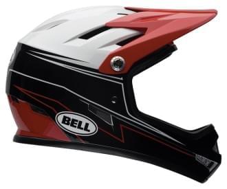 Cyklistická helma Bell Sanction - graphite/red line up