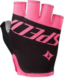 Dámské cyklistické rukavice Specialized Bg Grail Glove SF Wmn - neon pink team