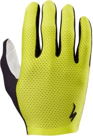 Dlouhé cyklistické rukavice Specialized Body Geometry Grail LF - limon