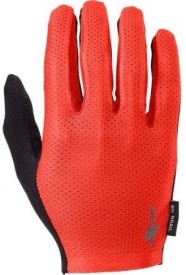 Cyklistické rukavice Specialized Men's Body Geometry Grail Glove Long Finger - red