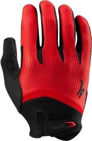 Dlouhé cyklistické rukavice Specialized Bg Gel Glove LF - red