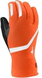 Zimní cyklistické rukavice Specialized Deflect H20 Therminal - neon orange