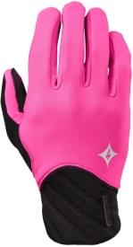 Dámské cyklistické rukavice Specialized Women's Deflect - neon pink