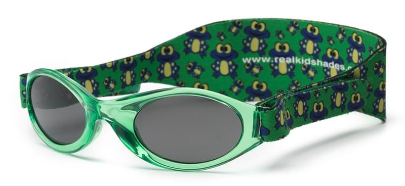 Dětské sluneční brýle Real Kids - zelená žába