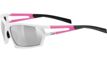 Sportovní brýle Uvex Sportstyle 704 - white/pink