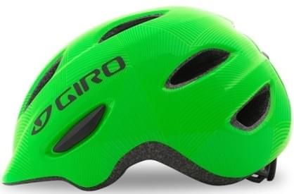 Dětská cyklistická helma Giro Scamp Green/Lime Lines