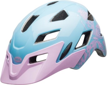 Dětská cyklistická helma Bell Sidetrack Child - lilac flutter