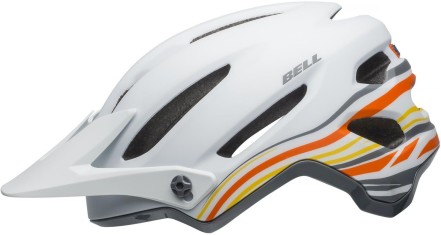 Cyklistická helma Bell 4Forty - mat/glos white/orange