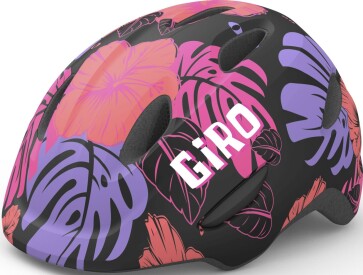 Dětská cyklistická helma Giro Scamp Mat Black Floral