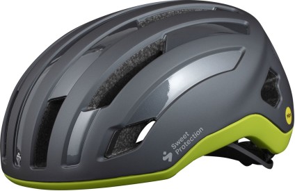 Cyklistická helma Sweet protection Outrider Mips Helmet - Slate Gray Metallic/Fluo