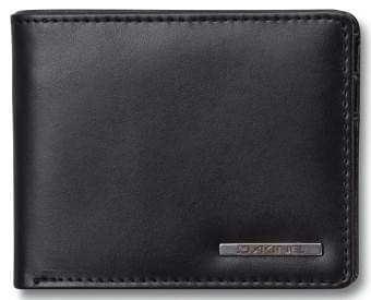 Pánská kožená peněženka Dakine Agent Leather Wallet – black