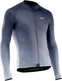 Zimní cyklistický dres Northwave Blade 3 Jersey Long Sleeve - black/anthra