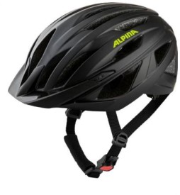 Cyklistická helma Alpina Parana - black/neon yellow matt