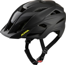 Cyklistická helma Alpina Kamloop - black/neon yellow matt