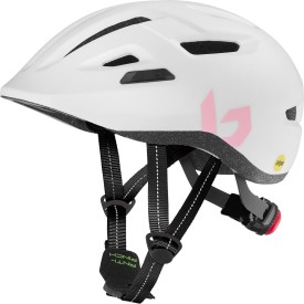 Dětská cyklistická helma Bollé Stance Jr MIPS - White Pearl