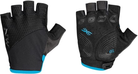 Dámské rukavice Northwave Fast Woman  Short Finger Glove - black/light blu