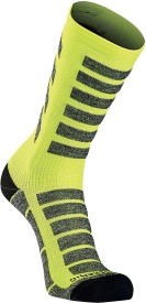 Cyklistické ponožky Northwave Husky Ceramic High Sock - yellow fluo