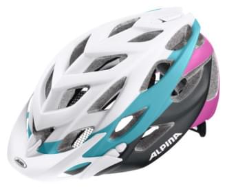 Cyklistická helma Alpina D-Alto LE - white-titanium-cyan-pink