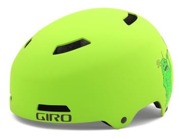 Dětská cyklistická helma Giro Dime – matte lime boogie man