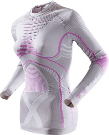 Dámské funkční tričko X-Bionic Radiactor EVO Shirt Long Women - Silver/Fuchsia