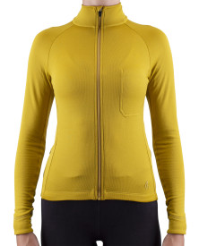 Cyklistický dres Isadore Long Sleeve Jersey Women -  olive oil