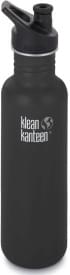 Nerezová lahev Klean Kanteen Classic w/Sport Cap 3.0 - shale black 800 ml