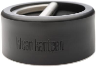 Náhradní uzávěr na lahev Klean Kanteen - Wide Flip D-Ring Cap - brushed stainless