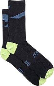 Cyklistické ponožky MAAP Evolve Sock - Black/Citron