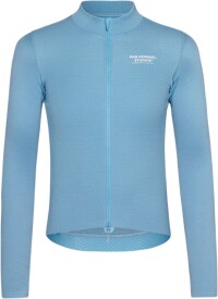Zimní cyklistický dres Zimní cyklistický dres Pas Normal Studios Escapism Wool LS Jersey - Sky Blue