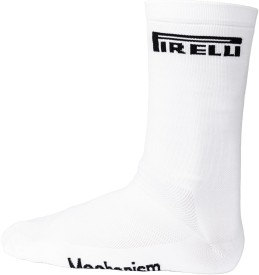 Cyklistické ponožky Pas Normal Studios x Pirelli Socks - White