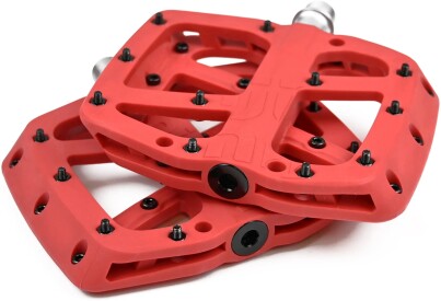 Pedály E*thirteen Base Flat Pedal - red