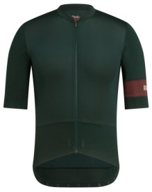 Pánský cyklistický dres Rapha Pro Team Jersey - scarab/bitter chocolate