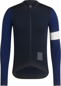 Pánský cyklistický dres Rapha Men's Pro Team Long Sleeve Training Jersey - Dark Navy/Navy