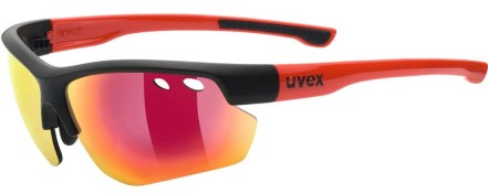 Sluneční brýle Uvex Sportstyle 115 - black mat red